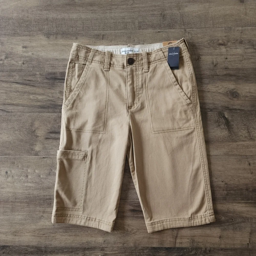 Abercrombie Kids Longboard Shorts 13/14 NWT - Picture 2 of 16
